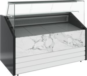 Витрина холодильная Carboma GC75 VV 1,2-1 фронт нестандартный цвет (динамика)