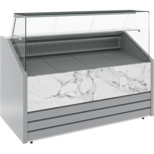 Витрина холодильная Carboma GC75 VV 1,2-1 фронт нестандартный цвет (динамика) - Изображение 3