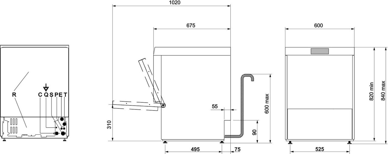 Котломоечная машина SMEG UD526DS - Изображение 4