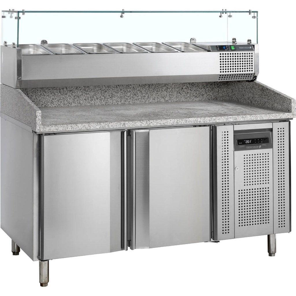Стол холодильный для пиццы TEFCOLD PT1200 + VK38-150