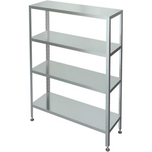 Стеллаж с 4-я сплошными полками МХМ С-4-0,5/0,6/1,6 