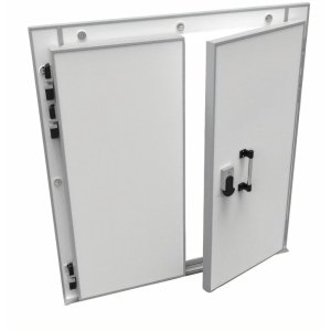 Дверь холодильная распашная двустворчатая НТ-РДД-1400*2200/120 - Изображение 2