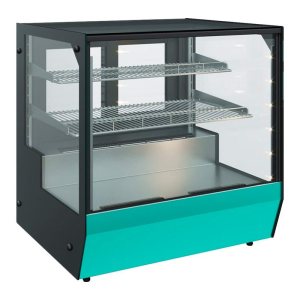 Витрина нейтральная (неохлаждаемая) настольная Carboma AC59 N 0,9-1 (фронт стандартный цвет) - Изображение 2