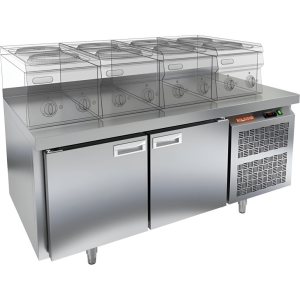 Стол охлаждаемый HiCold GN 11/TN LT под тепловое оборудование