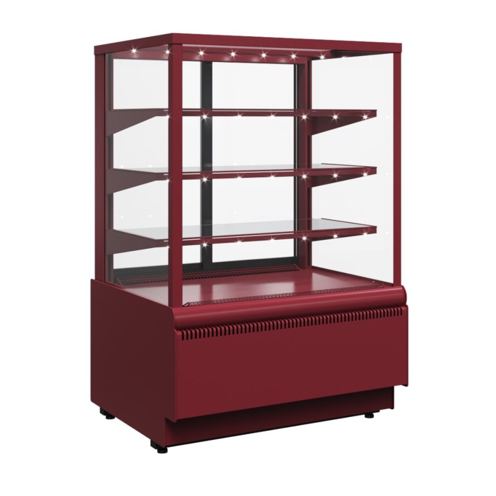 Витрина кондитерская Carboma KC70 VV 0,6-1 Standard цвет по схеме индивидуальное исполнение