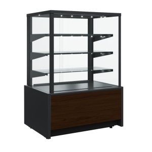 Витрина кондитерская Carboma KC70 N 1,3-1 Light Паттерн (0105 Венге) нейтральная