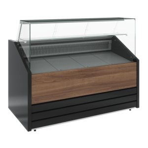 Витрина холодильная Carboma GC75 SM 1,0-1 фронт нестандартный цвет