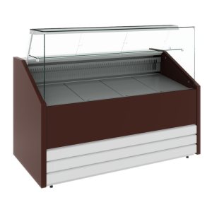 Витрина холодильная Carboma GC75 VM 1,2-1 фронт нестандартный цвет (динамика) - Изображение 3