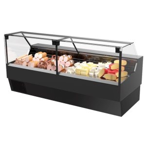 Витрина холодильная Kifato Атланта 2500 статика (выносной агрегат)