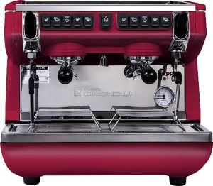 Кофемашина Nuova Simonelli Appia Life Compact 2 Gr V красная, высокая группа - Изображение 2