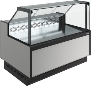 Витрина холодильная Carboma GC110 SM 1,5-1 с боковинами (версия 2.0) (9006-0430)