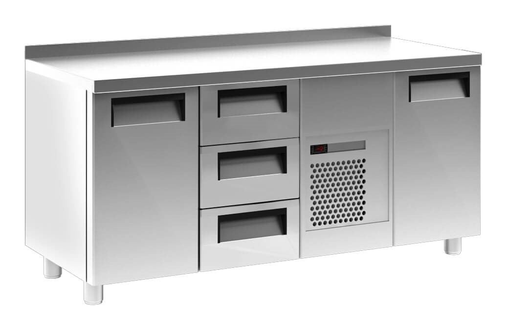 Стол охлаждаемый Carboma T70 M3-1 0430 3 двери (3GN/NT Сarboma)